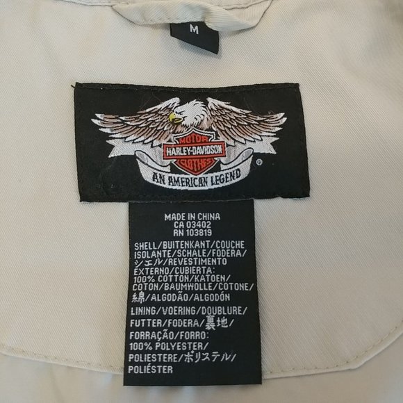 Women's Medium M Harley-Davidson Dress Coat / Jacket 97439-08VW - Picture 8 of 9